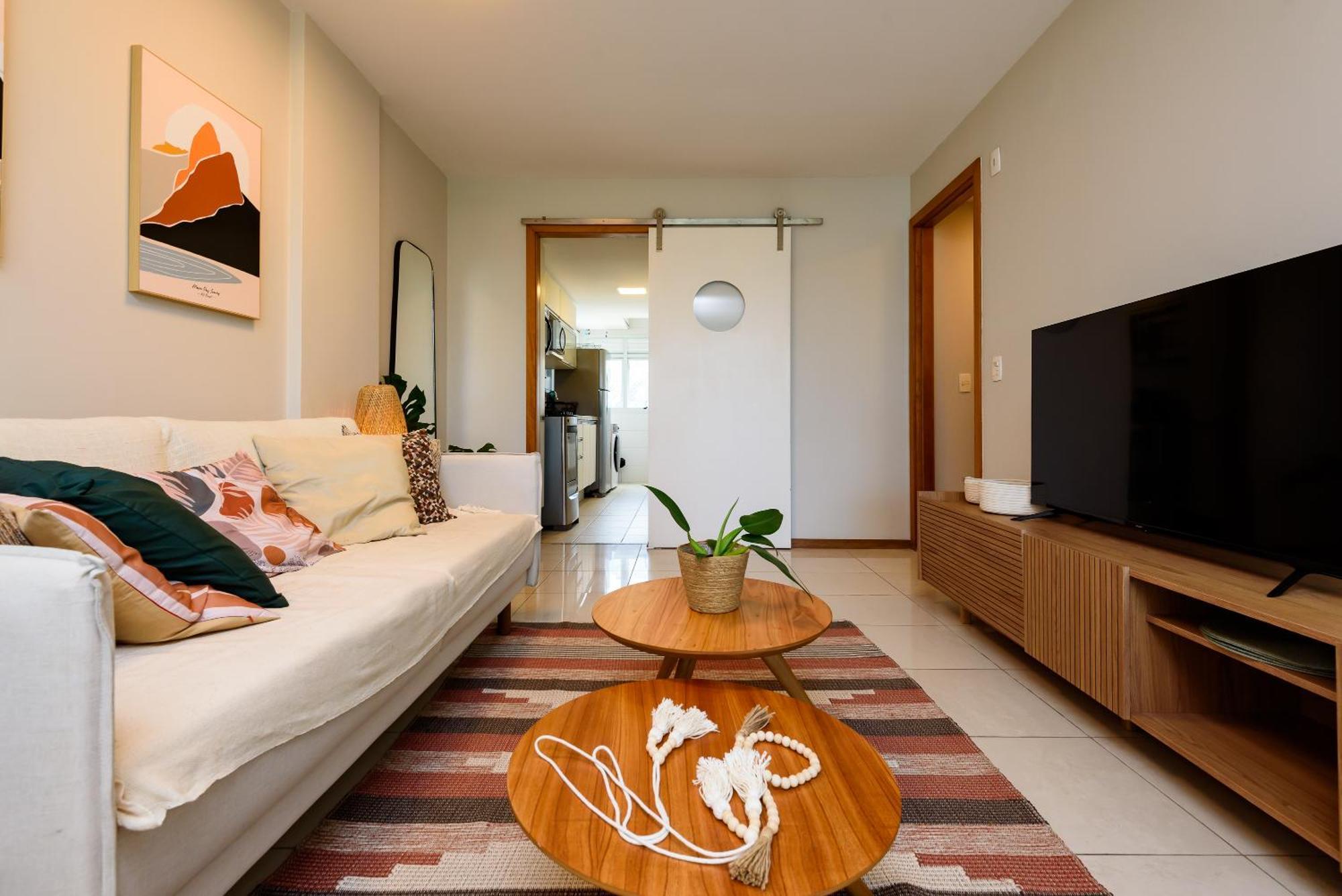 Apartamento Frente Ao Mar Com Limpeza Diaria - Barra Da Tijuca *