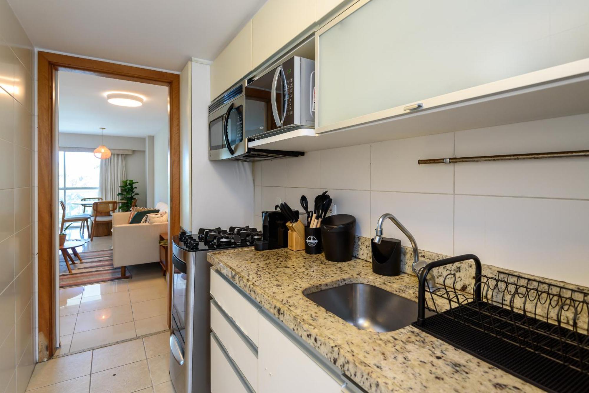 Frente Ao Mar Com Limpeza Diaria - Barra Da Tijuca Apartamento Rio de Janeiro